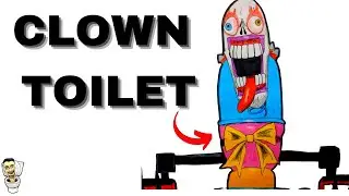 Cómo DIBJAR al🤡TOILET PAYASO del MULTIVERSE 018 Skibidi Toilet / How to DRAW the CLOWN TOILET