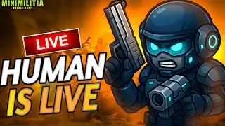 Mini Militia Live Stream 🔥| The Human Gaming 