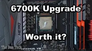 Intel i5 6600k vs i7 6700k, A Worthy Upgrade? - The Don Tech