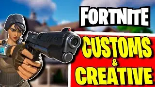 FORTNITE CUSTOMS AND CREATIVE LIVE! EU JOIN UP :)