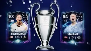 Fc24 mobile | I faced Real Madrid in the UCL final | i opened 88-94 overall pack