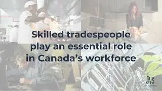 Do you have international experience in the skilled trades?