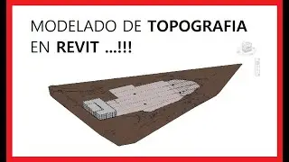 MODELADO DE TOPOGRAFIA EN REVIT