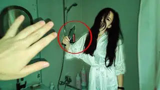 МОЯ ДЕВУШКА ЛУНАТИТ НОЧЬЮ.  НАБРОСИЛАСЬ С НОЖОМ!!!