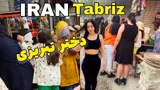 Tabriz Iran 2023 : walking in candovan villag tabriz