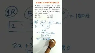 Ratio and Proportion || Ratio and Proportion important question