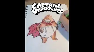 Saturday FanArt | Quick Captain Underpants Step by Step