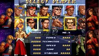 Streets of Rage: Unexpected Arrival – Mr. X & Geese Howard Full Game Clear