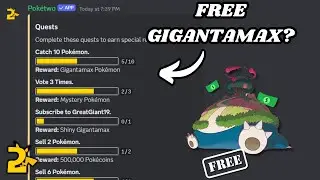 How to get gigantamax pokemon in poketwo and get rich while doing it.