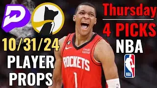 PRIZEPICKS UNDERDOG NBA THURSDAY 10/31 CORE PLAYER PROPS!!