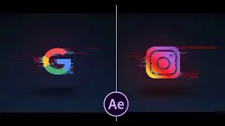 After Effects Glitch Tutorial-Free Template Download