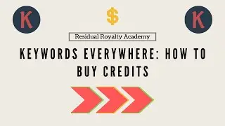 Keywords Everywhere: How to buy credits for KDP chrome extension
