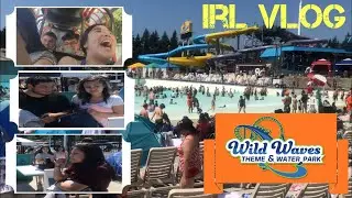 MY FIRST IRL VLOG AT WILD WAVES