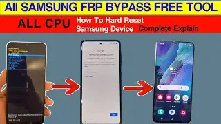 Samsung Frp Bypass Free Tool | How toHard Reset Samsung Device Easy| How Find Samsung Firmware