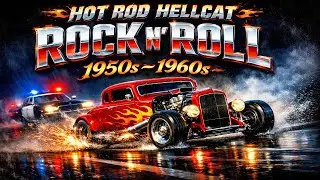 ​Fast 1950s Rock n Roll | HOT ROD HELLCAT (High-Speed Road Trip)
