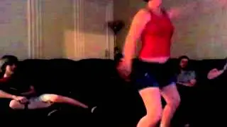 Drunk dance off girl