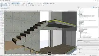 ArchiCAD L012: Stützen, Träger رسم الاعمدة والجسور