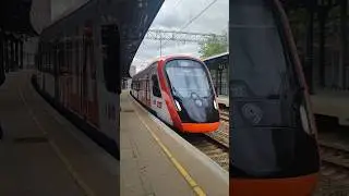 "Иволга" ЭГ2Тв Одинцово - Лобня. Москва Белорусский вокзал.