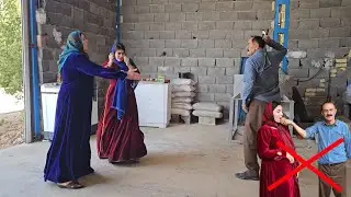 Fatima leaves Hassan and Hassan beats his mother and Zainab very badly.