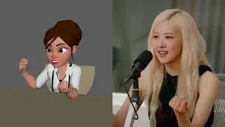 3D Animation | Acting Shot – ROSÉ Interview