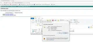 Installing a SSL web certificate into TPAM