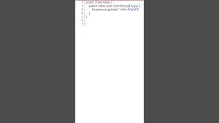 🔥How to print hello world in java|#javaprogramming #javascript  #javaforbeginners @tech_with_chandan