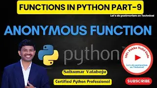 90. Master Python Anonymous Functions in 5 Minutes!  Part-1🔥 (Lambda Explained)