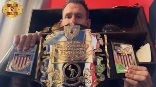 #New AWA World Title Belt #Wrestling #King #Perfect #Tradition #Beautiful #WrestlingBelt