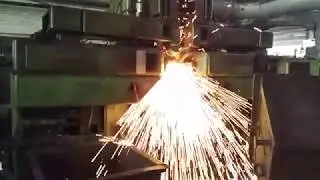 Цепесварочная машина KSH 500D работает на ЧАО ВИСТЕК