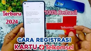 Terbaru || Cara Registrasi Kartu Telkomsel 2024