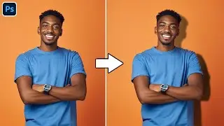 How to Create a Real Drop Shadow in Photoshop | Photoshop Tutorial