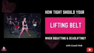 How Tight Should Your Belt Be When Squatting & Deadlifting