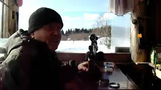 Проверка кучности ствола.