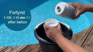 Waterhouse Clean Pool - sådan gør du
