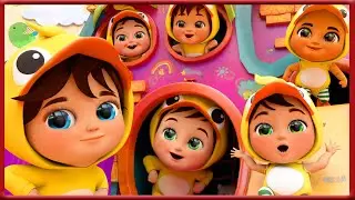 Six Little Ducks | New Nursery Rhymes and Kids Songs | Banana Cartoon [HD]