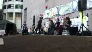 Occupy Boston Tap Dance