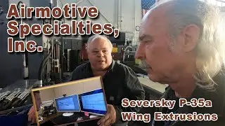 Seversky P-35a Wing Extrusions - Airmotive Specialties Tour