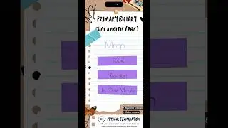 Primary Biliary Cholangitis - Revision in One Minute