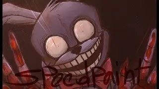 (13 +) Bonnie redraw from 5th grade (Fnaf speedpaint)