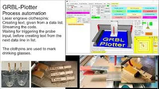 GRBL-Plotter process automation laser engraver