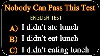 Only 1% Can Get This Right! 😱 English Grammar Quiz That Will Test Your Brain!