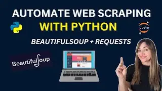 Automate Web Scraping with Python | BeautifulSoup + Requests (Step-by-Step Tutorial)