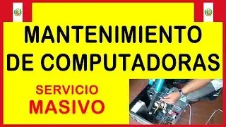 MANTENIMIENTO DE COMPUTADORAS LABORATORIOS DE COMPUTO, CABINAS DE INTERNET Y REDES LIMA Y TODO PERU