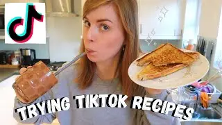 TESTING TIKTOK RECIPES | VEGAN CHICKEN WINGS?! | PLANT BASED | VEGANUARY