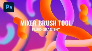 How to Create Fluid Gradient Photoshop | Fluid Gradient Cover Art