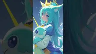 #shorts  💥 💯🤩 Cute creatures: Estilo de ilustración digital💥 💯🤩 #hamhams #anime #vtuber #ilustration