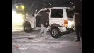 Женсть!!! очень сильный гололед! Аварии!