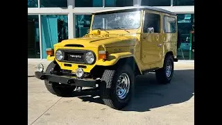 1975 Toyota Land Cruiser FJ40