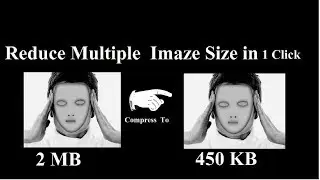 How to Convert Multiple Image size in 1 Click & Make your Phone Storage Free !