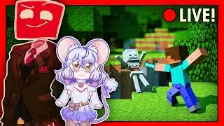 playing beta minecraft for fun (w/ @piximouse_)